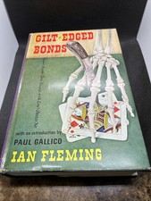 Product Image: First US Edition  Ian Fleming  Gilt-Edged Bonds  The MacMillan Company  1961