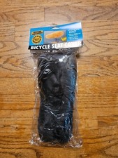New Genuine Sheepskin Black Bicycle Seat Cover Fits Most New Genuine Sheepskin Black Bicycle Seat Cover Fits Most