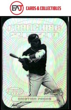 Cristian Pache 2020 Bowman's Best Franchise 2020 Die Cuts #FFDC-CP Braves