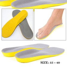 Memory Foam Shoe Insoles &ndash; Cushion Support for Walking, Running, Work Boots