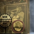MegaCards Babe Ruth 100th Anniversary Collection 1995 25-Card Set Gold Foil LE — photo 4