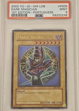 Dark Magician LOB-005 The Legend of Blue Eyes White Dragon 1st Edition