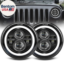 7 Inch Led Headlight round 2Pc Projector 7 Inch Halo Led Headlight H6024 DOT App