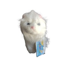 GANZ Webkinz White Persian Cat HM110 with sealed code tag