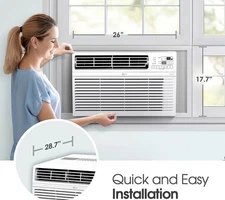 LG 18000 BTU 230V Window Air Conditioner NO IMPORT FEES