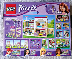 SEALED 2012 LEGO Friends: Olivia's House 3315 - New In Box - Retired Set