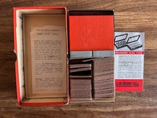 Vintage Clay-Adams Co. Kodachrome Slide Binders 2'x2" with Original Box Manual