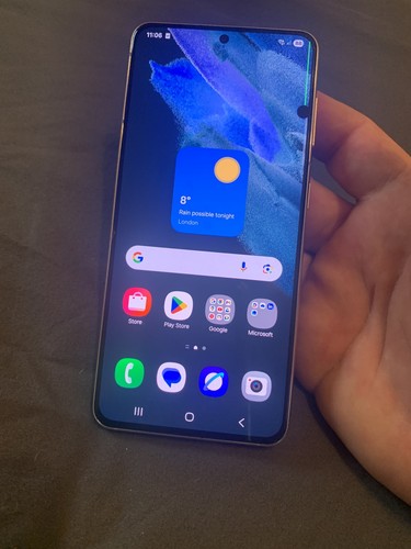 Samsung Galaxy S21 5G SM-G991B/DS - 128GB - Weiß ENTSPERRT Beschreibung lesen