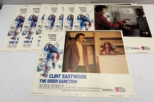Eiger Sanction 1975 Complete Set of Lobby Cards 11x14 Clint Eastwood 
