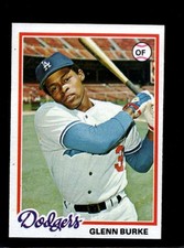 1978 Topps #562 Glenn Burke NM (RC) Dodgers *X118792