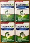 Mucinex DM 12HR Max Strength Cough & Expect. 14/ct *LOT OF 4* EXP: 08/2027