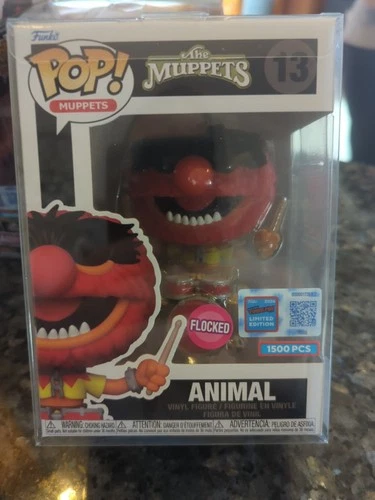 Funko Pop! The Muppets Flocked Animal #13 NYCC 2024 LE 1500 Official Sticker