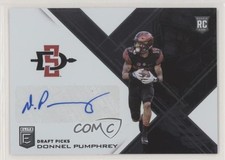 2017 Panini Elite Draft Picks Draft Picks Auto Donnel Pumphrey #183 Auto 0o8k