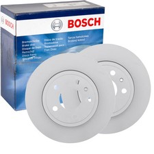 2X BOSCH BREMSSCHEIBEN 287,7mm VOLL HINTEN PASSEND FÜR AUDI A4 SEAT EXEO