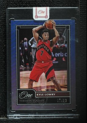 2020-21 Panini One and One Blue 7/30 Kyle Lowry #60 7y2