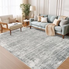 5x7 Area Rugs, Modern Washable Rug, Non-Slip Rugs for Living Room, Stain Resi...