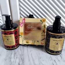 Spongelle Hand Body wash set infused buffer Freesia Pear/Sugar Dahlia/Citrus