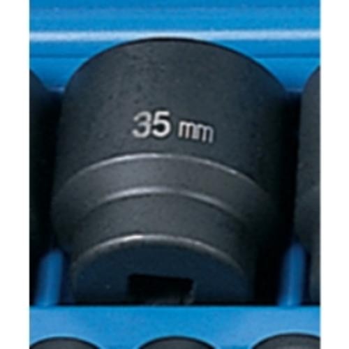 Серый пневматический привод 2035M 1/2 Стандартный метрический ударный патрон - 35 мм