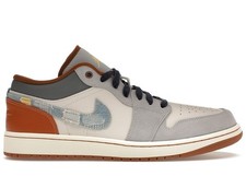 Jordan 1 SE Low Repaired Denim Swoosh for Sale - Authenticity