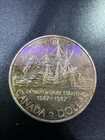 SILVER, CANADA  SILVER DOLLAR, 1987