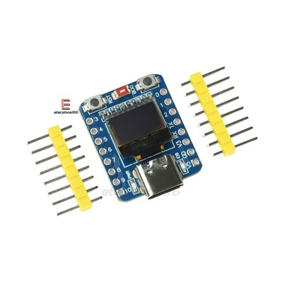 Type-C ESP32-C3 0.42-inch OLED WIFI Bluetooth Development Board 4M SPI Flash DIY