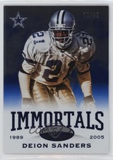 2014 Certified Blue /99 Deion Sanders #181 HOF 2s2