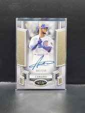 2024 Topps Tier One ALEXANDER CANARIO Break Out Auto /299 Chicago Cubs Rookie RC
