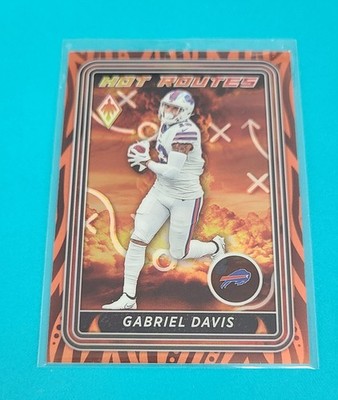 2023 Phoenix Hot Routes Orange /99 #HR-21 Gabriel Davis Bills FOOTBALL Card W4