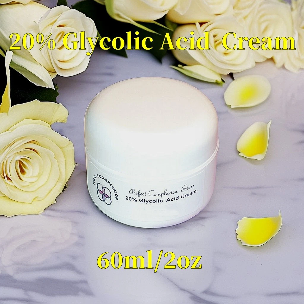 10-20-30-40-50-60-70% Glycolic Acid Night Cream 2oz/ 60ml Aging/Acne/scar
Opens in a new window or t