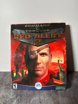 Command & Conquer: Red Alert 2 BIG BOX PC Win 95 CD-Rom Sealed Westwood