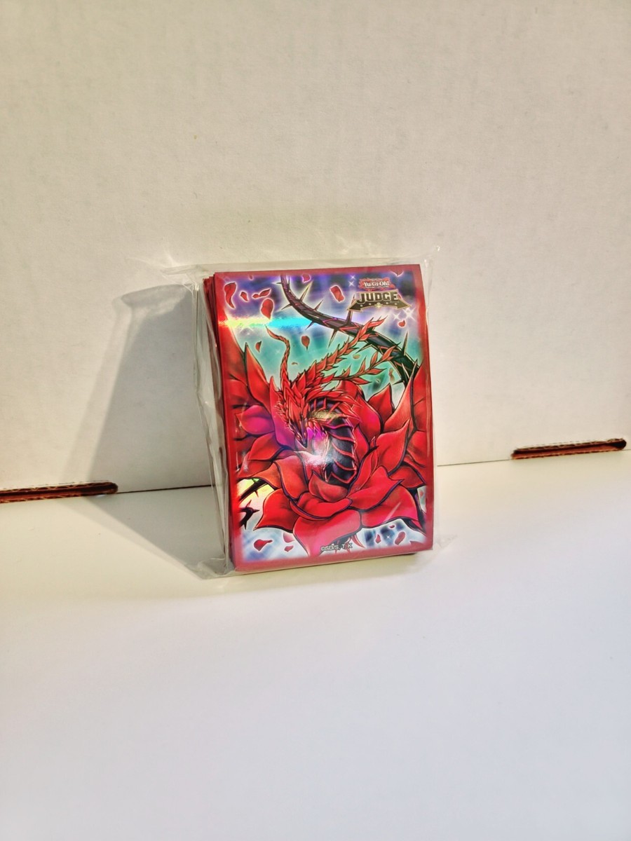 black rose dragon card sleeves Yugioh Officially Judge Sleeves Black Rose Dragon