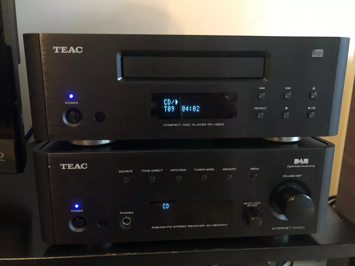 Teac Reference 600 series - Teac PD-H600 CD player + Teac AG-H600DNT amplifier