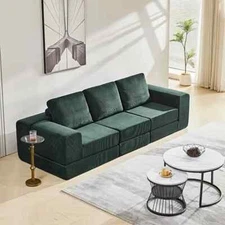 Chaise Lounge Sofa Bed Free Combination Recamier Modern Sectional Couch Boneless