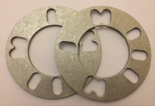 2 X 5mm ALLOY WHEELS SPACERS SHIMS FOR  CADILAC SRX 06>10