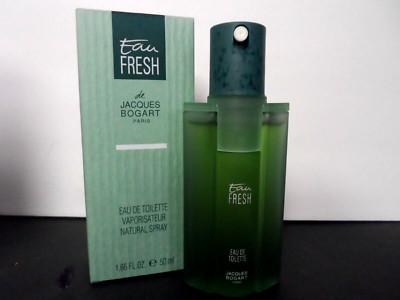 Eau Fresh de Jacques Bogart EDT Spray 1.6 oz / 50 ml New In Box Discontinued