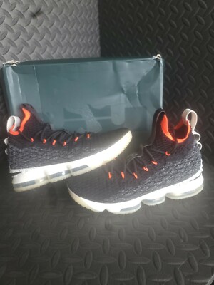 NIKE LEBRON XV BLCK/BLCK-SAIL [AQ2363 002] US MEN SZ 11.5 | eBay display picture 3