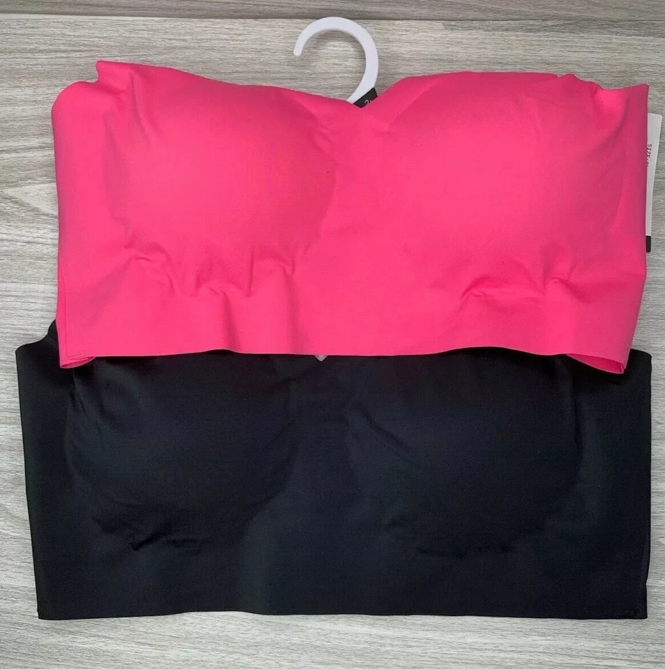 Bebe 2 pack Laser Cut Adjustable Strap Hook Back Comfort Bra Set plus 2X  - Image 3 of 4