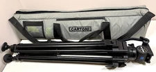 Cartoni Action Mini DV Fluid Head Tripod Aluminum 75mm System with Bag *READ*