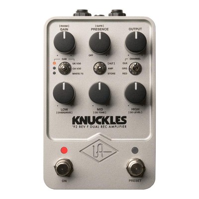 Universal Audio Uafx Knuckles 92 Rev F Dual Rec Amplifier Effector