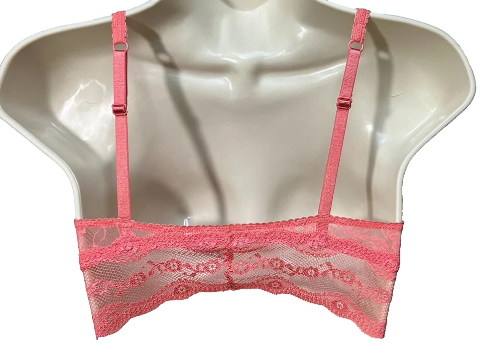 NWOT b.tempt'd Women's S Lace Kiss Full Coverage Unlined Bralette 910182 - Image 4 of 4
