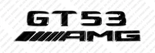 Trunk Black Emblem Badges Logos Letters for Mercedes-Benz GT53 AMG X290 New