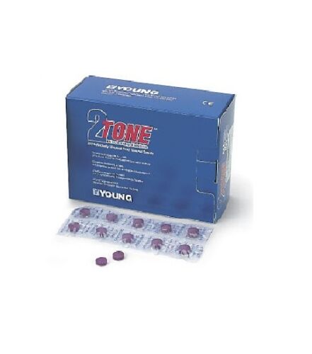 2Tone Plaque Disclosing Tablets - 250 Individually Wrapped. Buy Multiples & Save - Picture 1 of 2