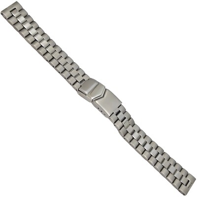 NEW OLD STOCK  - 15 MM - STAINLESS STEEL - WATCH BRACELET - NOS - STRAP - BAND