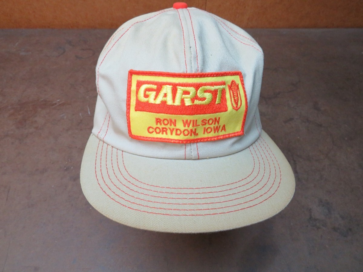 Vintage Garst Seed Corn Ron Wilson Iowa Dealer Farm snapback Vintage Garst Seed Corn Ron Wilson Iowa Dealer Farm snapback