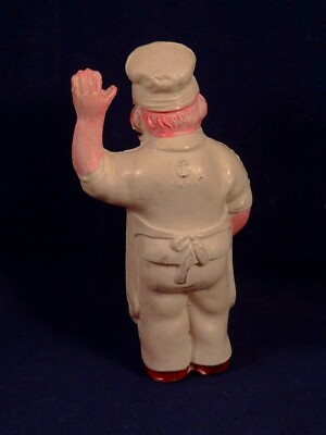 FIGURINE DE CUISINIER Playmobil avec poêle et spatule de ville EUR 3,99