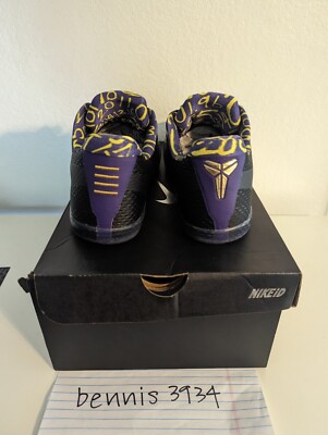 Size 10.5 - Nike Kobe 11 Elite Low Black for sale online | eBay