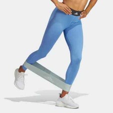 ADIDAS Women's TechFIT 7/8 Tight Training Leggings NWT Blue Fusion SIZE: XL