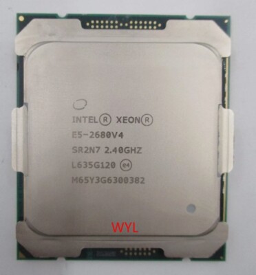 Intel Xeon E5-2680V4 CPU 14 Core 28 Threads LGA 2011-3 E5-2680 V4