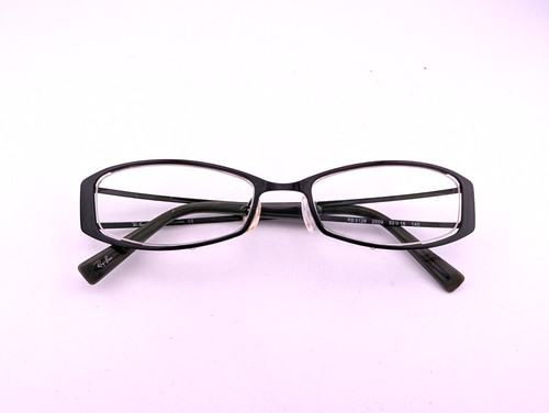 Ray Ban Eyeglasses, Frames Only, RB 6128 2509, 52-18-140, Black