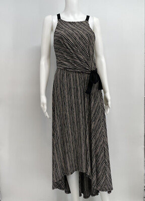 NWT ANTHROPOLOGIE Maeve SALSOLA DRESS Size XS Faux Wrap High Low Midi Dress  | eBay
